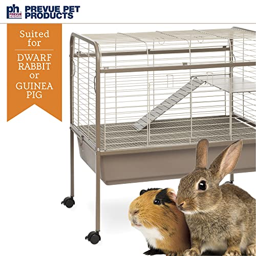 Image of Prevue Pet Products Small Animal Cage Indoor and Outdoor Use - Coco /White