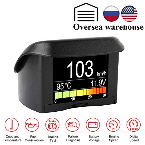 Auto-Computer-A202 Auto-Digital-OBD 2 Computer Anzeige Geschwindigkeit Kraftstoffverbrauch Thermometer OBD2 Scanner