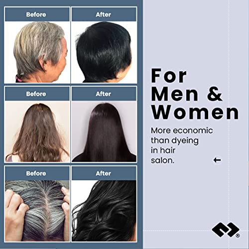 MOHOPE Shampoo Negro para Cabello Gris 30ml x 10 Unidades miniatura 2