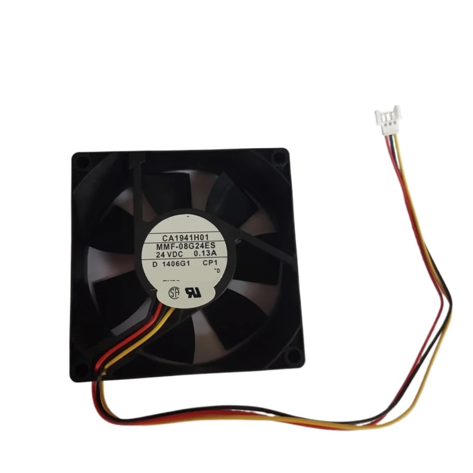 YMUGUEGH 80x80x25mm MMF-08G24ES-CP1 24V 0.13A F740 8025 cooling fan