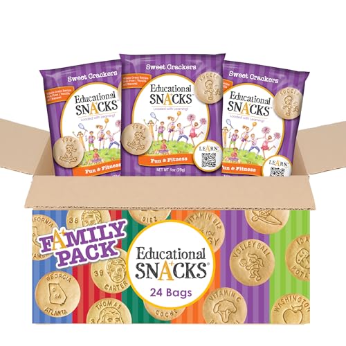 EDUCATIONAL SNACKS – Fun & Fitness Edition | Nut-Free, All-Natural