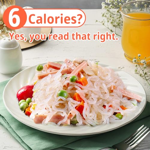 Image of VOLO VERO Konjac Noodles 10 Pack, Shirataki Pasta, Low Calorie Keto Noodles | Gluten Free, Vegan, Low Carb, Plant Based, Zero Sugar, Fat Free, Low GI, Quick Preparation, Pasta Alternative
