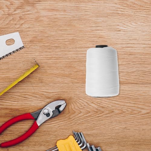 HOMSFOU línea de albañilería de hilo de algodón 0.8mm para trabajo de ladrillos y delineado de obra 350m rollo miniatura 5