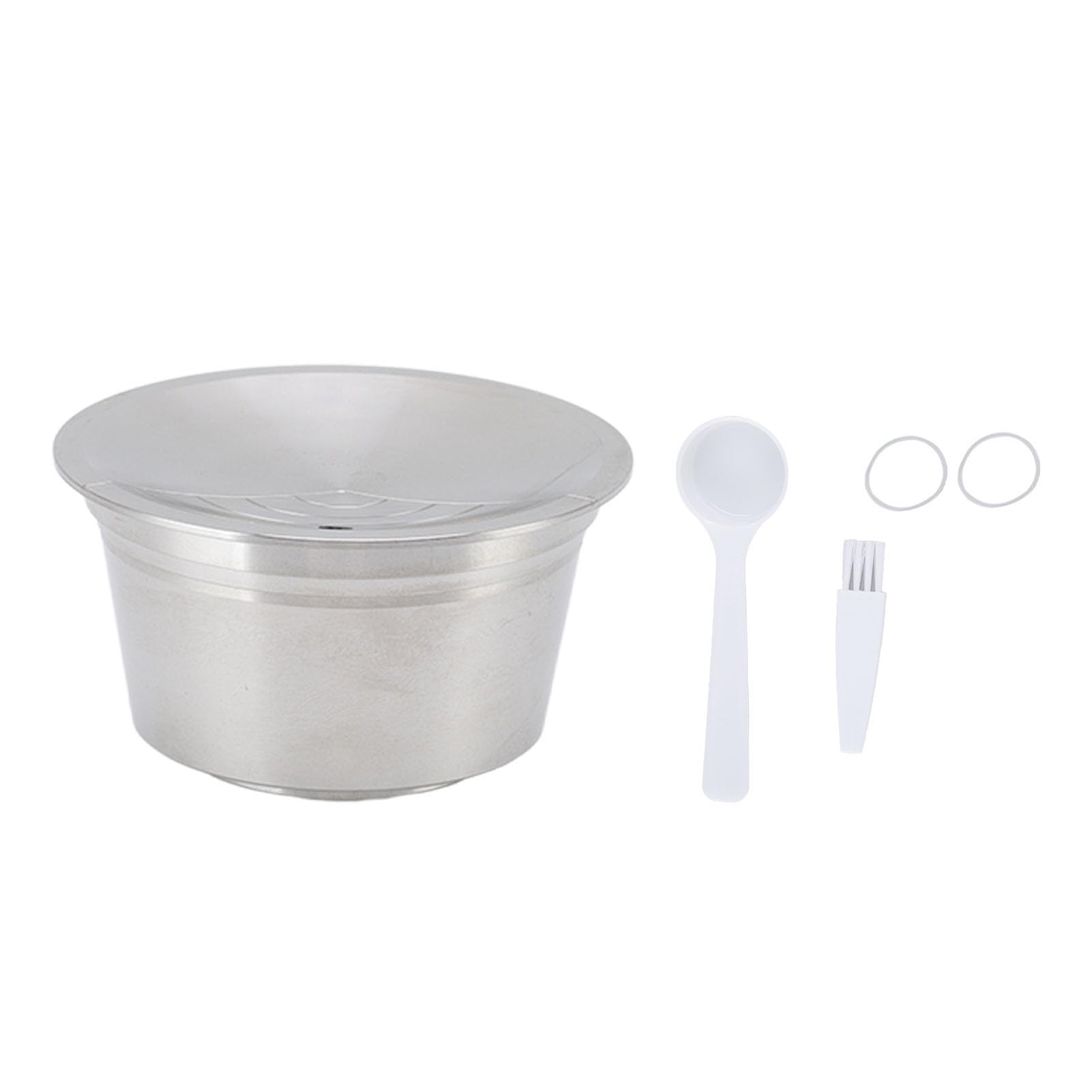 Cápsulas de café Recargables, Kit de Cápsula de Acero Inoxidable Filtro Reutilizable Filtro Waycap Dolce Junta Junta Cosco PRESIÓN PRESIONAND