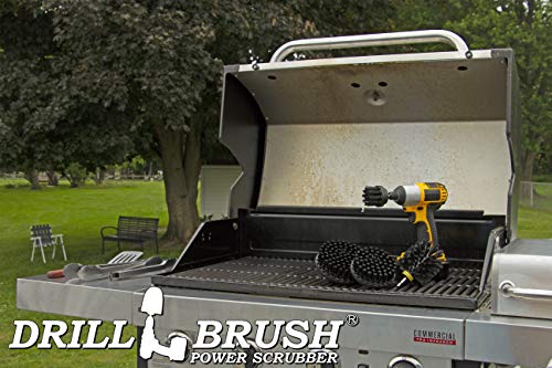 Drillbrush K-S-542O-QC-DB Bbq Grill Cleaning Ultra Stiff Drill Powered Cleaning Brushes 4 Piece Kit Replaces Wire Brushes thumb #5