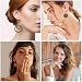 Imagen de MEWTWEO 2 Pares Pendientes Mujer Hippies Boho Vintage Pendientes Colgantes Minimalista Pendiente Joyería Moda Regalos para Uso Diario Fiestas Bodas
