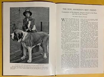 Book of Dogs ** 1927 Special Edition Binding**