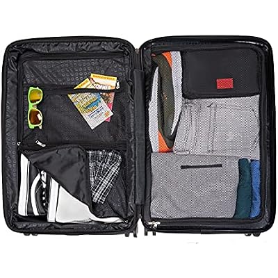 Hauptstadtkoffer - MITTE Hardshell Luggage on Wheels, Red, set, Luggage Set