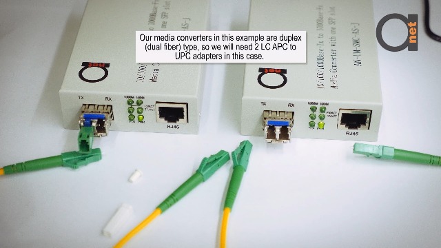 Watch LC UPC to LC APC adapter product presentation 1 on Amazon Live