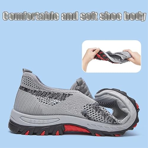 𝐉arv Cooling Comfort Sneaker, Soft Bottom Comfy Casual Anti-Slip Slip On Summer, Breathable Lightweight Shoes3