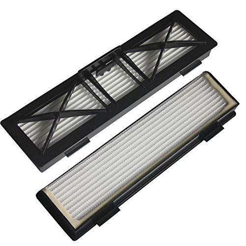 robomarket® Kit 2 filtros HEPA negro Ultra rendimiento para neatobotvac 70E 75 80 85 D85 D80 D5 casa Connected Repuesto
