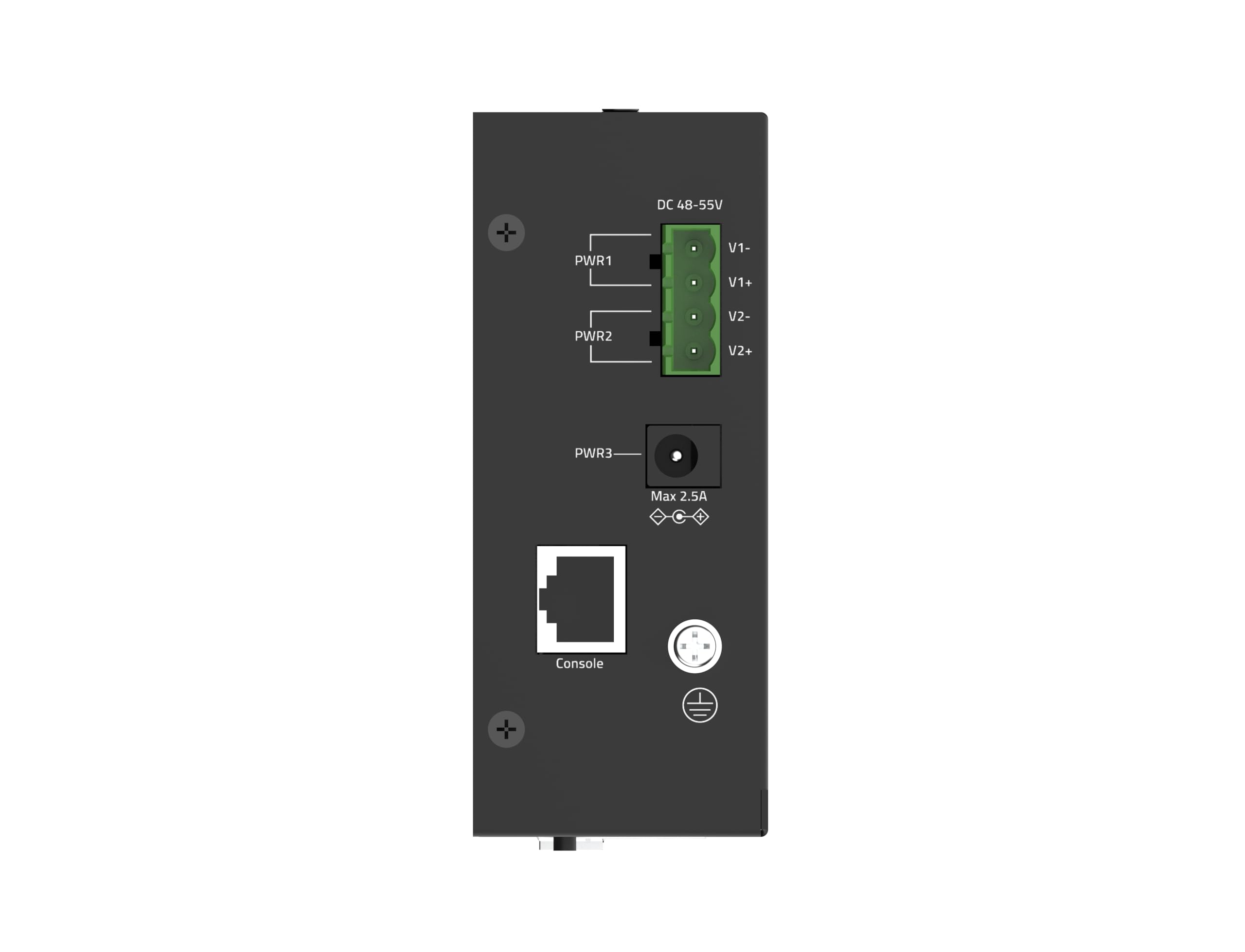D-Link DIS-210G-12P Switch Industriel Gigabit Smart Managed PoE+, 8 Ports 1G PoE+, 4 SFP, 240W, Montage Rail DIN, IP40, ERPS, Double Alimentation DC, -40 à 75°C