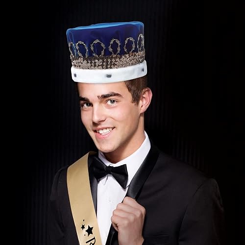 Miniatura 4 de Corona de terciopelo con lentejuelas y Amelia Tiara Royalty Set