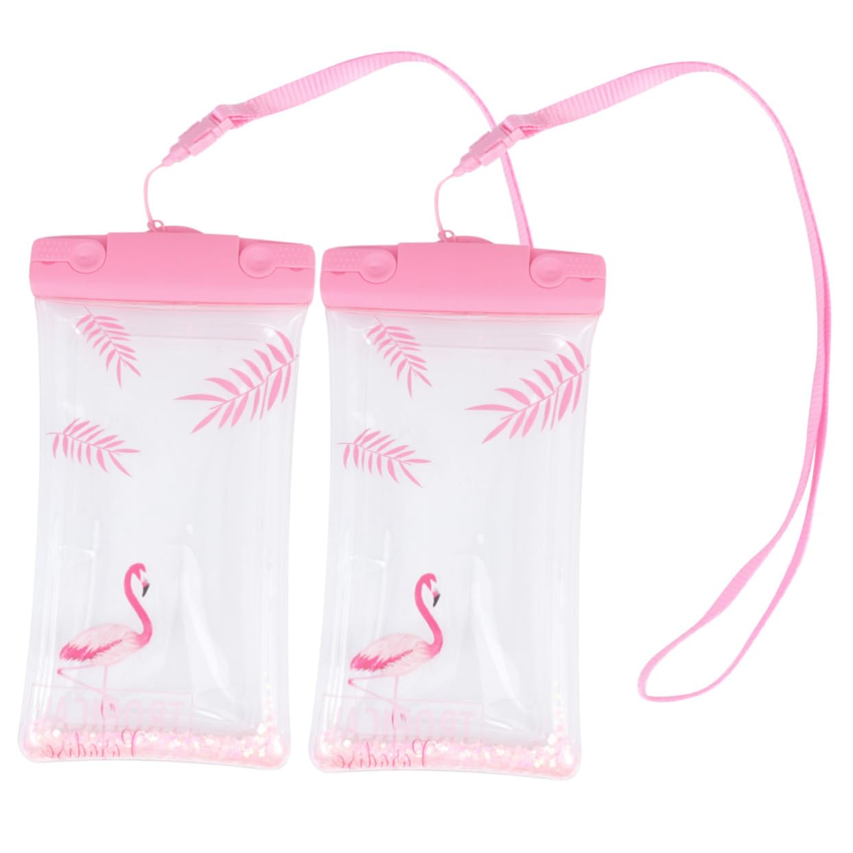 HOODANCOS PVC Waterproof Phone Pouch Storage Pouch for Diving Snorkeling and Boating Pink