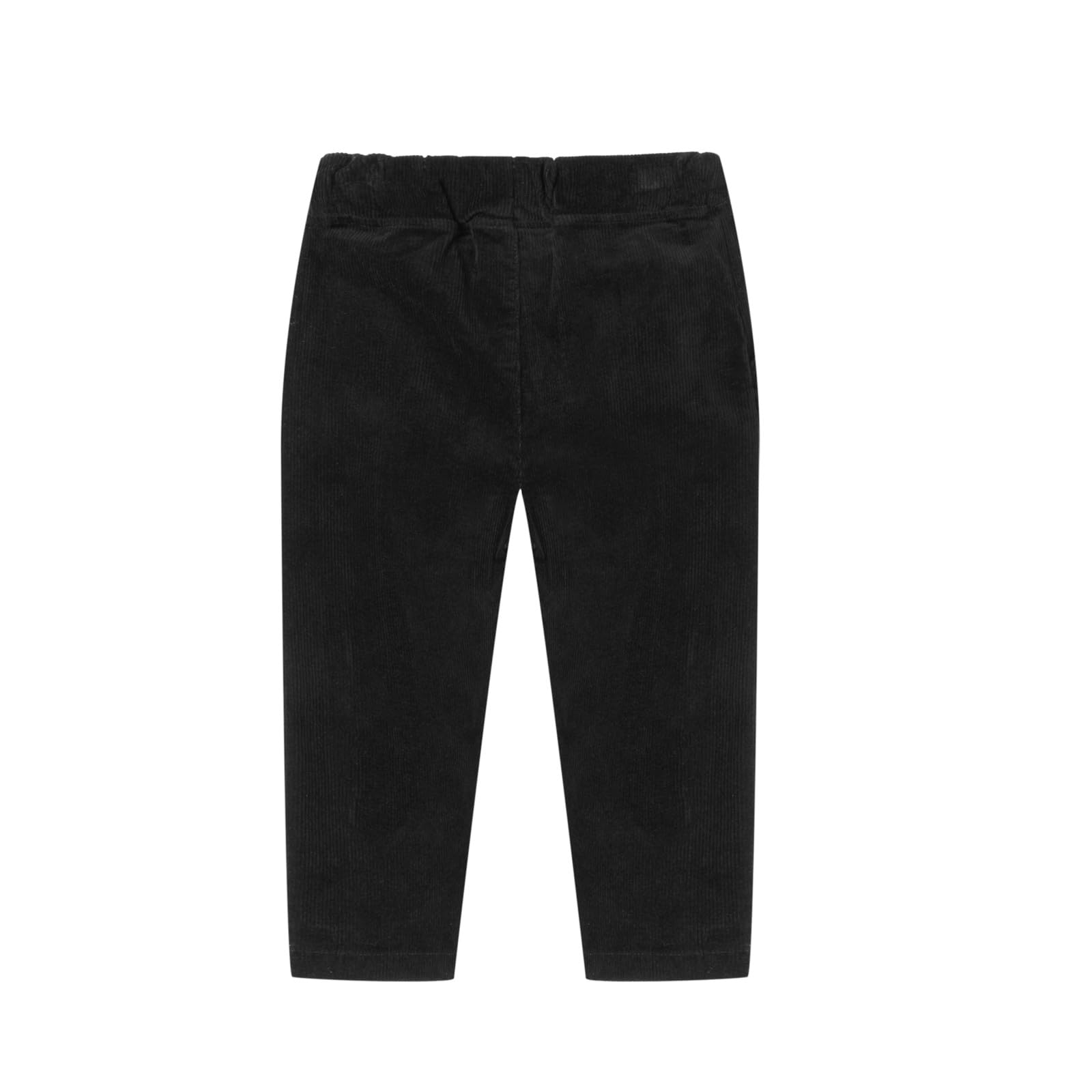 Mud Kingdom Pantalones de pana para niños y niñas, cintura elástica lisa
