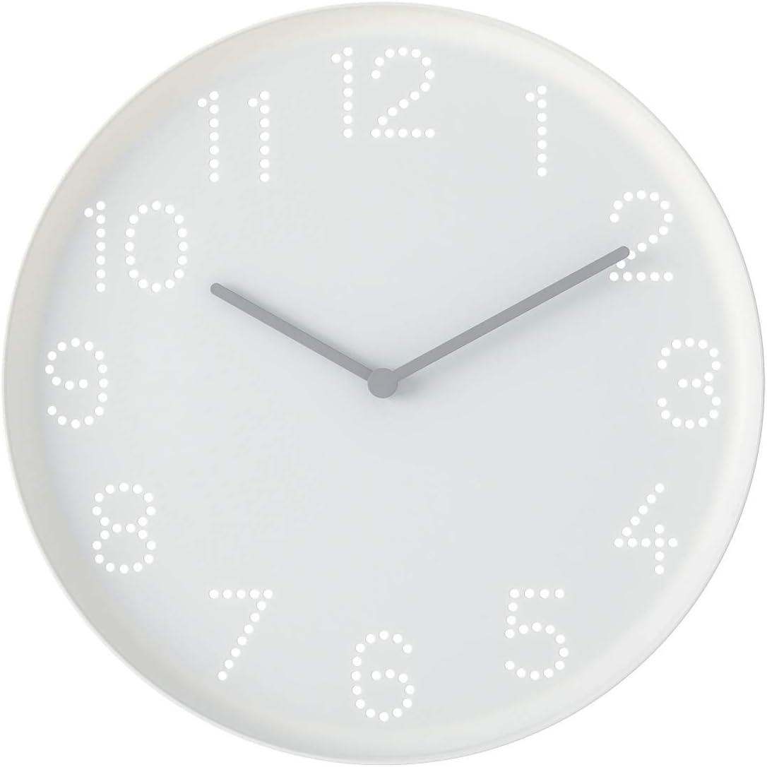 TROMMA Wall clock, white25 cm