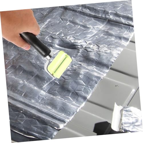 Rodillo insonorizante Happyyami con mango de madera resistente 6