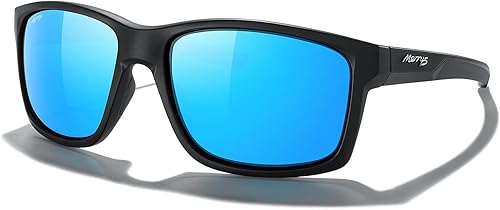 MERRY'S Gafas de sol polarizadas deportivas para hombres y mujeres Ciclismo Correr Conducción Golf Pesca UV400 Protección S9266