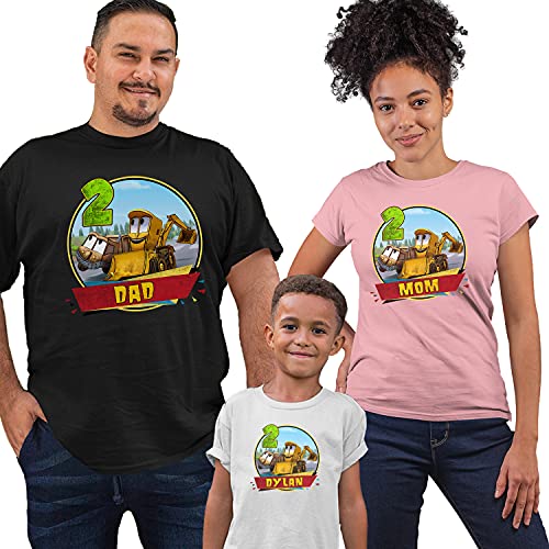 Family Personalized Shirt for Stinky & Dirty World Theme Birthday2