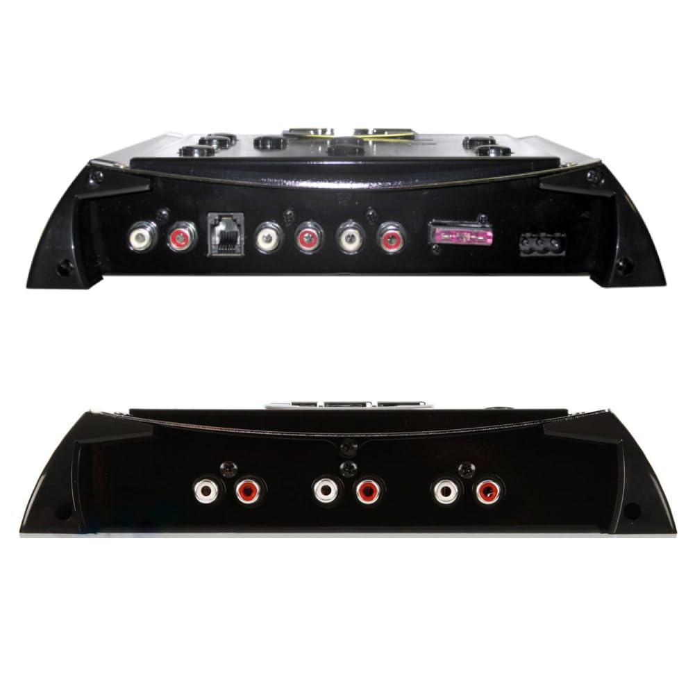Kit Set para SOUNDSTORM SSL SX310 1 Crossover electrónico de 2/3 vías, Ecualizador, 3 Salidas Delanteras/traseras/subwoofer con Control Remoto de subwoofer Incluido, 1 Pieza