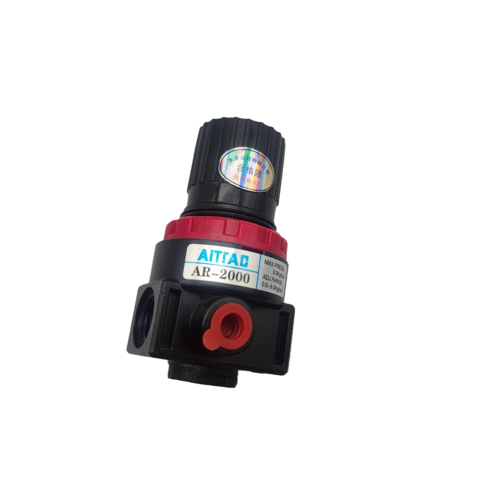 Filtro-regulador de presión para compresor, AR2000 G1/4 Rosca BSPT Mini compresor de aire ajuste neumático(AR2000 PC10)