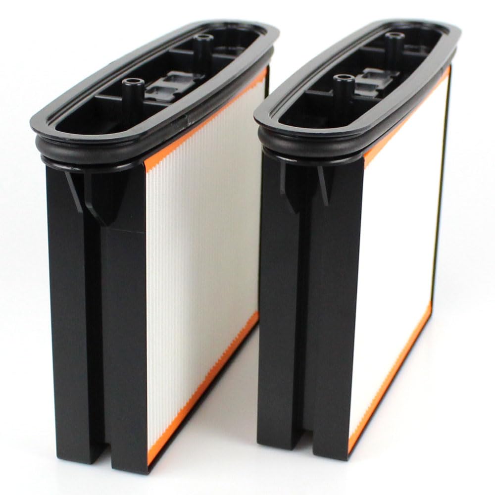 PakTrade 2X Premium Filtre Plissé Compatible avec Spit AC 1625, AC 1630 AM, AC 1630 P, AC1600, AC1625, AC1630P, AC1630PM | Storch VacTec 25