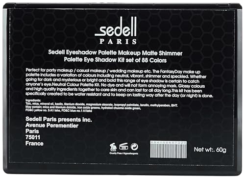 Image of Sedell Paris Studio - Ultra Blend Pro Shadow Palette