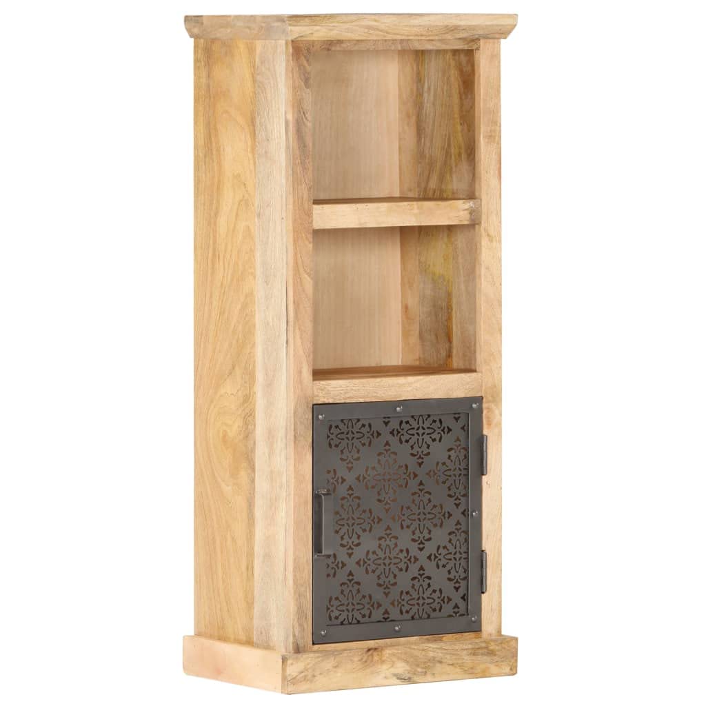 Meuble de rangement 1 porte et 2 étagères pour salon industriel