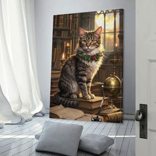 Impression sur toile Devon Rex pour habiller un mur vide de salon