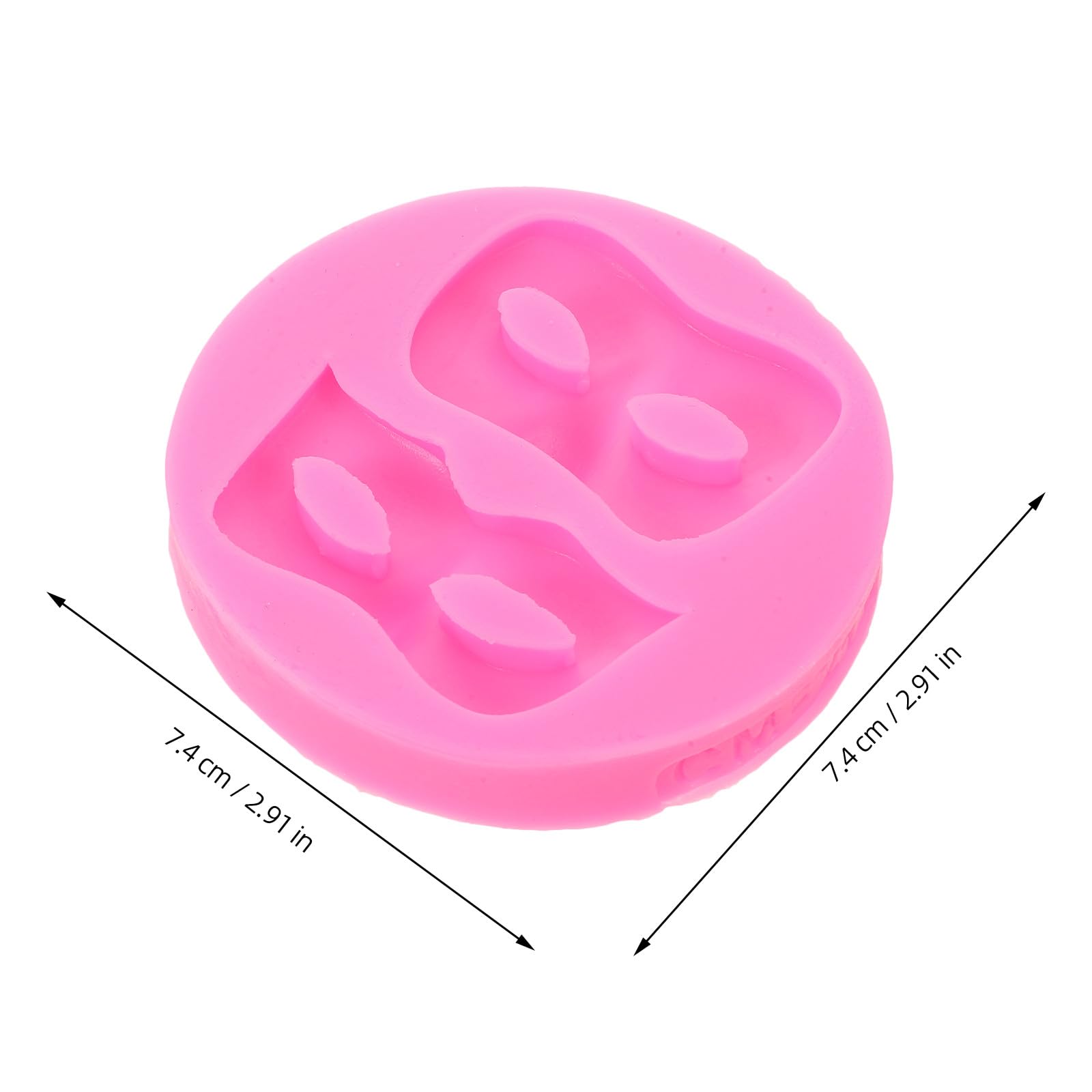 OUNONA 13-teiliges Set 3D-Babygesicht-Silikonformen für Fondant zur