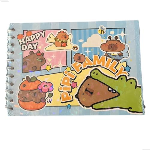 Livro de Colorir Estilo Capivara Fofo - Livro de Pintar Capa Dura...