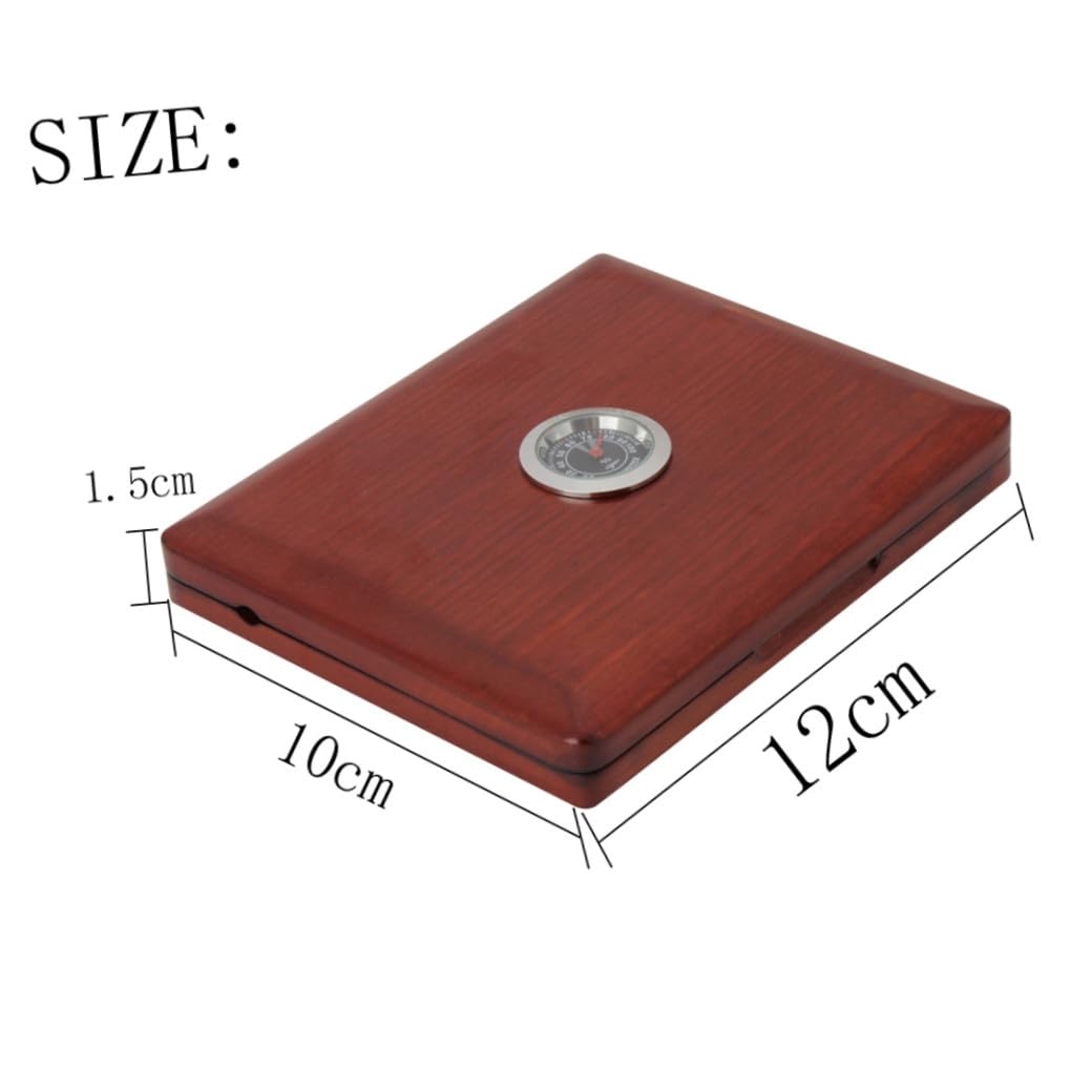 Boîte de Rangement pour Anches de Hautbois 5 Pièces avec Hygromètre Intégré, Étui Compact en Plastique Rigide Ambre, Protection Optimale pour Anches de Saxophone et Hautbois,