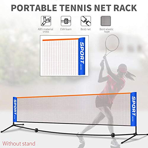 Rede portátil de badminton Fdrirect - Rede para tênis, futebol, tênis, pickleball e voleibol infanti