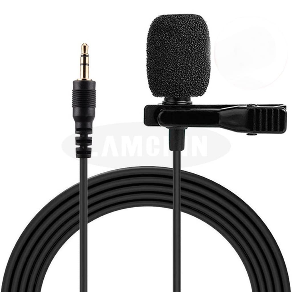 Microphone cravate filaire pour éliminer les échos sur PC et laptop