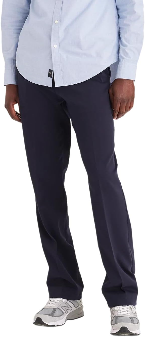 Men's Classic Fit Easy Khaki Pants (Regular and Big & Tall)