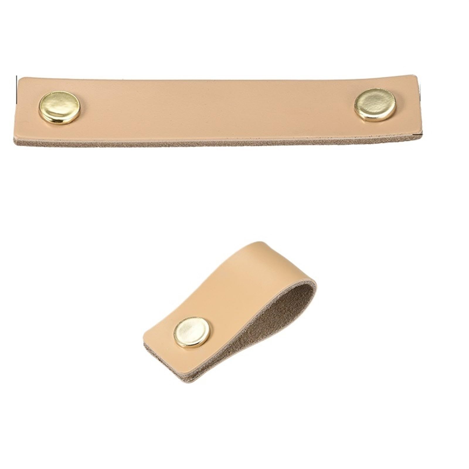 Cqahdsevf Beige Leather Drawer Pulls, Leather Drawer Pulls Black 137-170X24-28Mm(,137Mm X 28Mm)