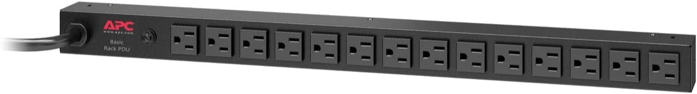 APC AP9551 Rack PDU Basic Zero U 20A/120V Power Distribution