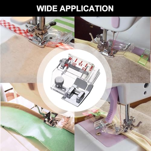 4 Piezas Pie Prensatelas Ajustable para Máquina de Coser miniatura 5