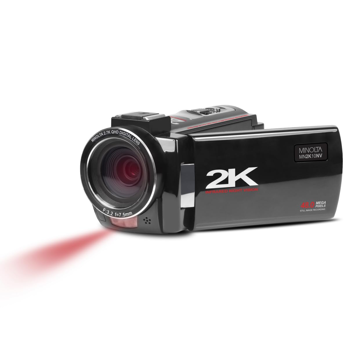 Minolta 2K Ultra HD Camcorder with Infrared Night Vision MN2K10NV, Black-picture-25