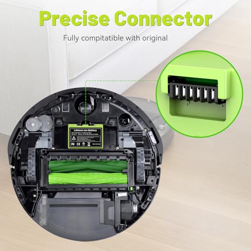 Image of 5000mAh Replacement for iRobot Roomba i7 Battery ABL-D1 14.4V Li-ion Battery Compatible with i8 i8+ i7 i7+ i4 i4+ i3 i3+ e5 e6 j7 j7+ j6+ j5 j5+ i7158 7150 7550 e5150 e6198 Series Vaccum Cleaner