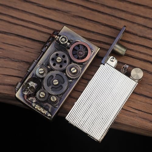Encendedor Vintage de Kerosene Estilo Steampunk miniatura 2