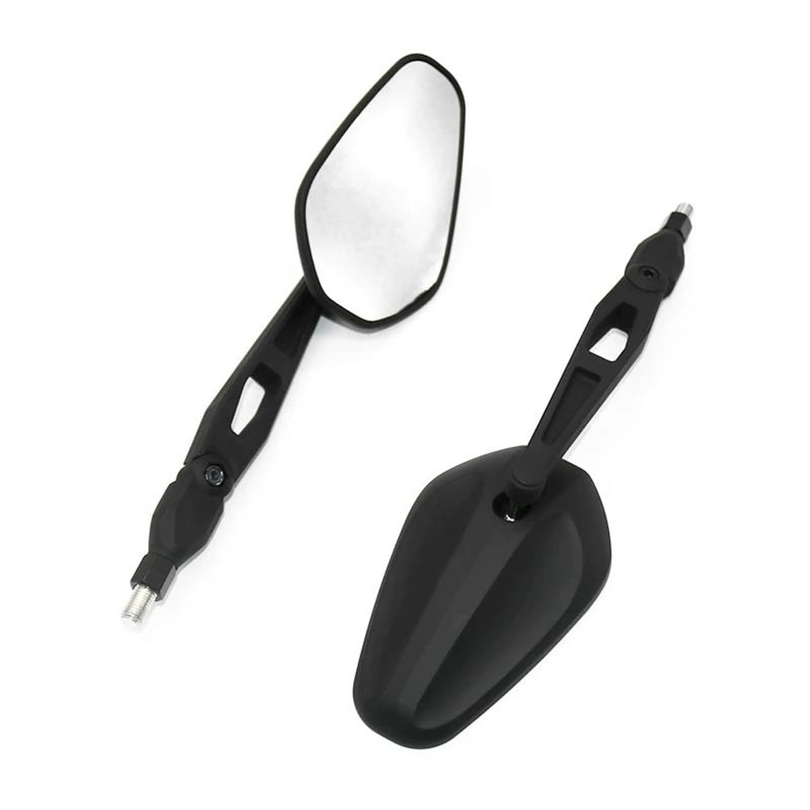 Rétroviseurs moto universels 8 10mm ABS noir pour Pegaso SX 50 125 RX125