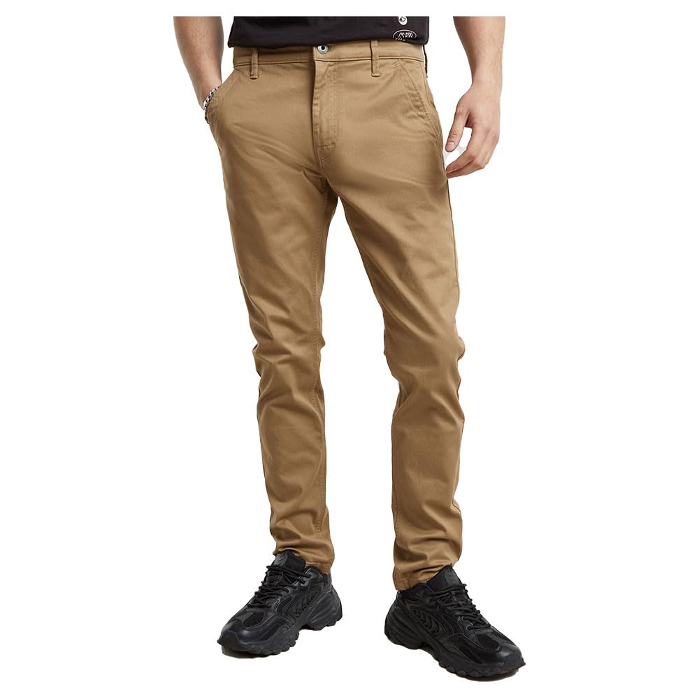 G-STAR Skinny Chino 3.0, Pantaloni Uomo, Beige (Safari D25179-C105-B444), 28W / 32L-image
