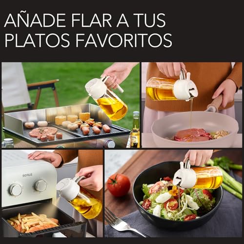 Variante de YARRAMATE pulverizador aceite 500 ml Blanco Cremoso