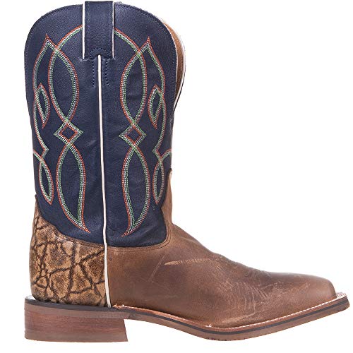 Taupe Wide Square Toe Western Boot by Tony Lama4