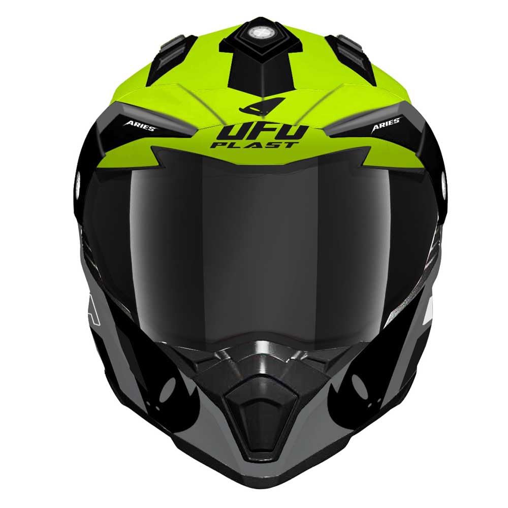 UFO PLAST CASCO ARIES GIALLO/NERO M