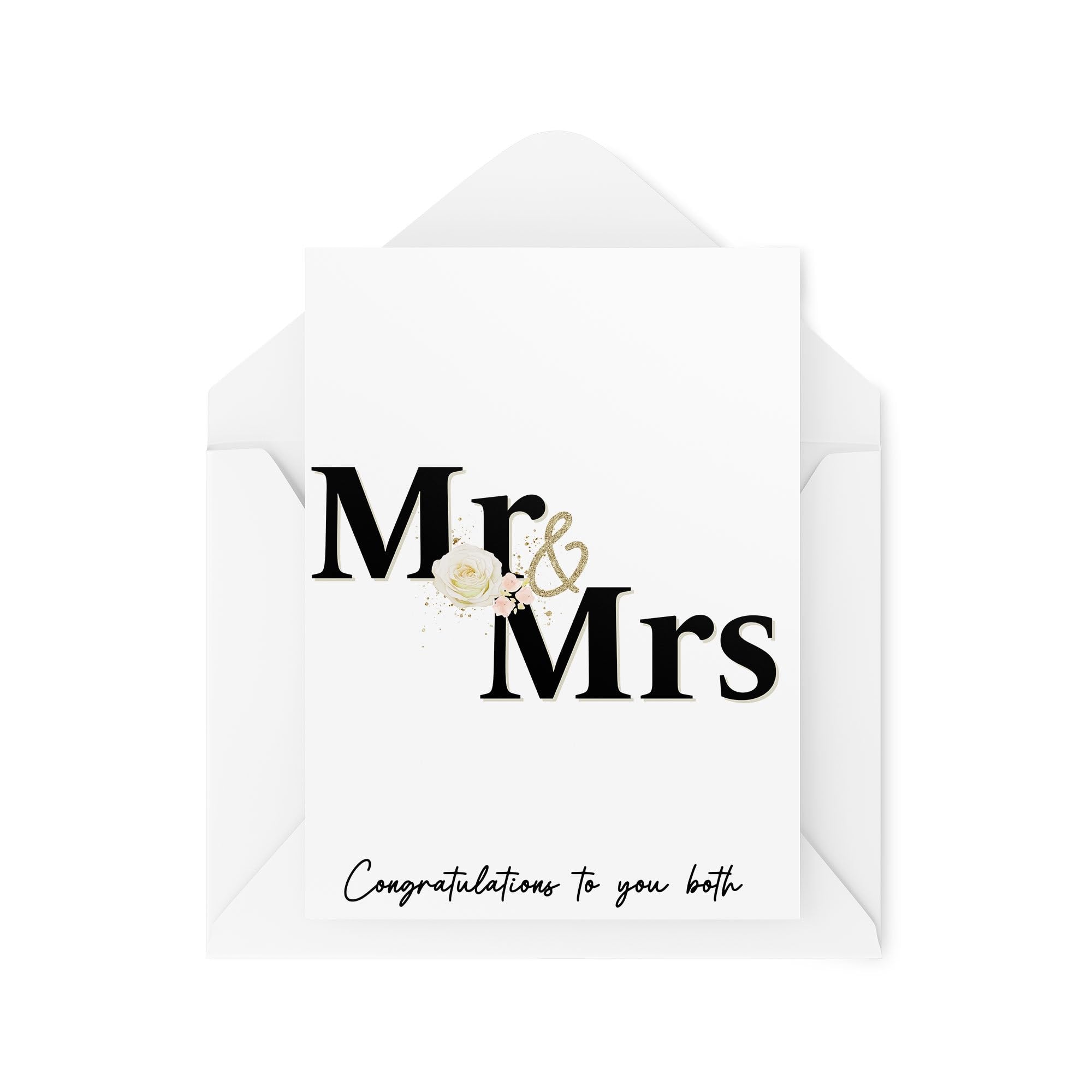 Wedding Cards For Husband and Wife - Newlyweds Cards - Mr & Mrs - Congratulations Cards - Marriage Cards - CBH1790