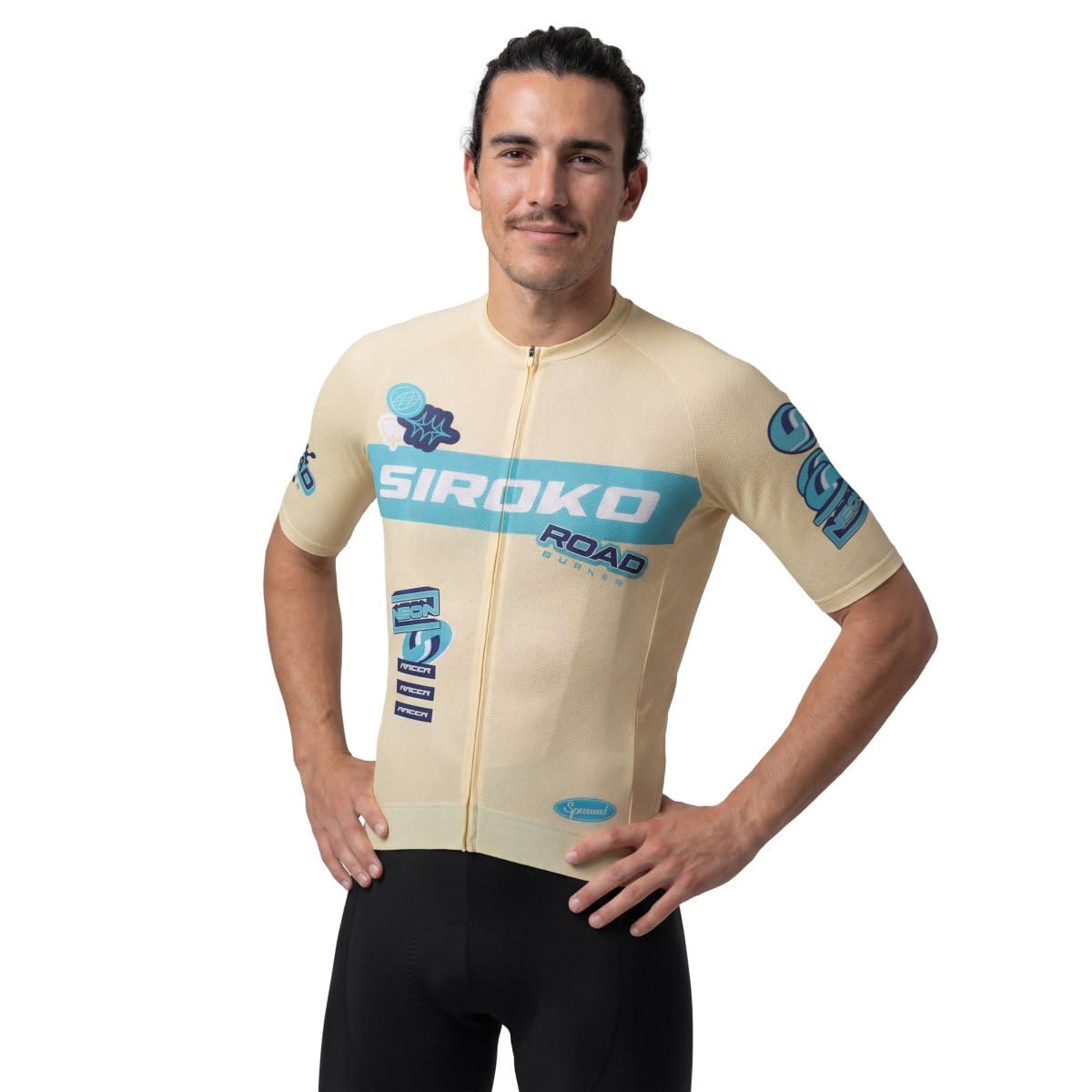 SIROKO - Sommer-Radtrikot M8 NRC Yellow