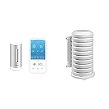 Netatmo Módulo Adicional para la Estación Meteorológica Netatmo, NIM01-WW + TFA 98.1114.02 - Protectora para transmisor al aire libre