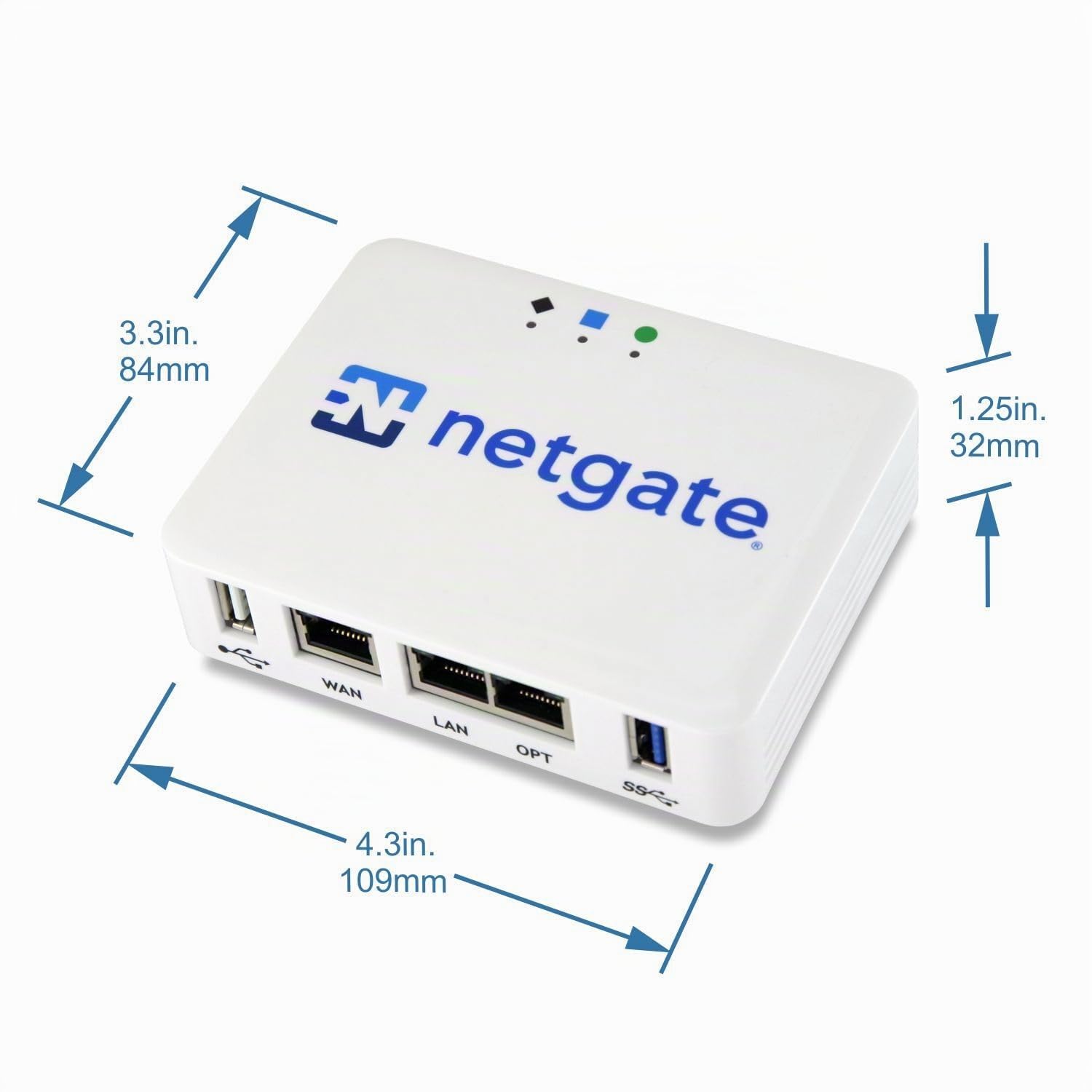 Netgate 1100 con software pfSense+ - Router, firewall, VPN con supporto TAC Lite a vita